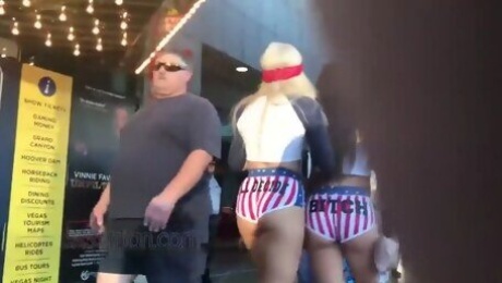 candid big booty shorts