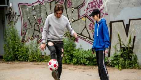 Tomboy Playing Soccer with My Hard Cock